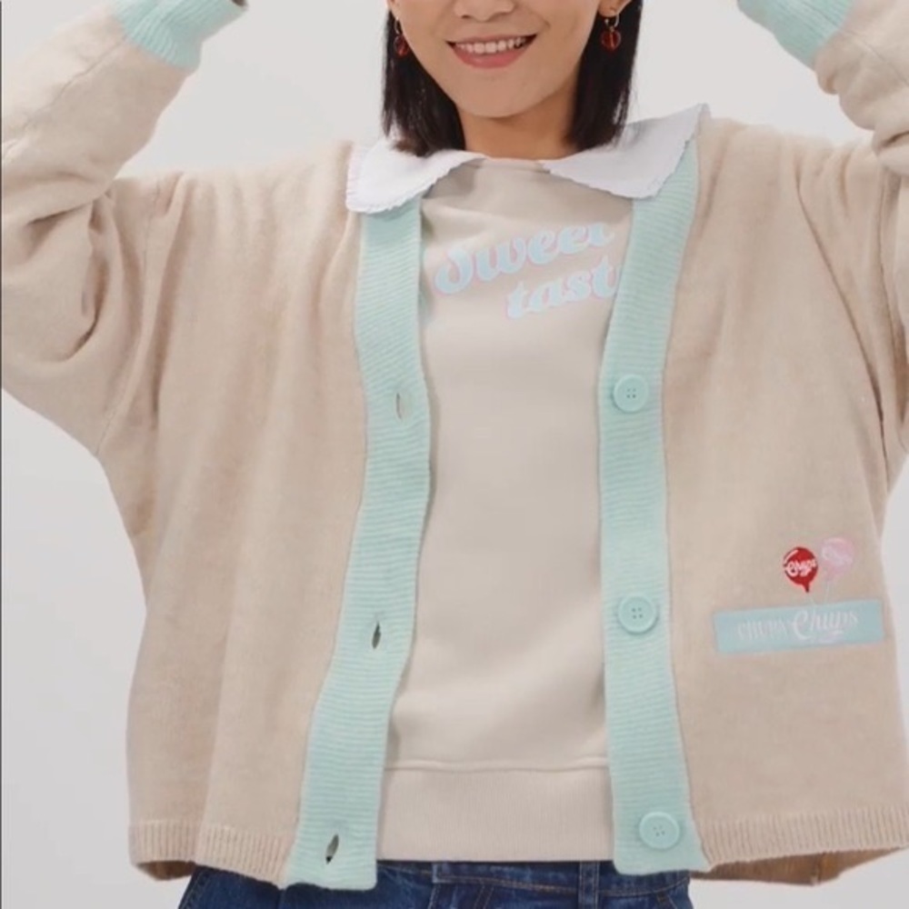 H&m X Chupa Chups Cardigan